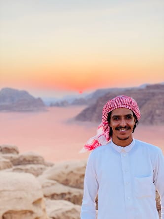 Wadi Rum Bedouin Camp – Rakan local guide in Wadi Rum