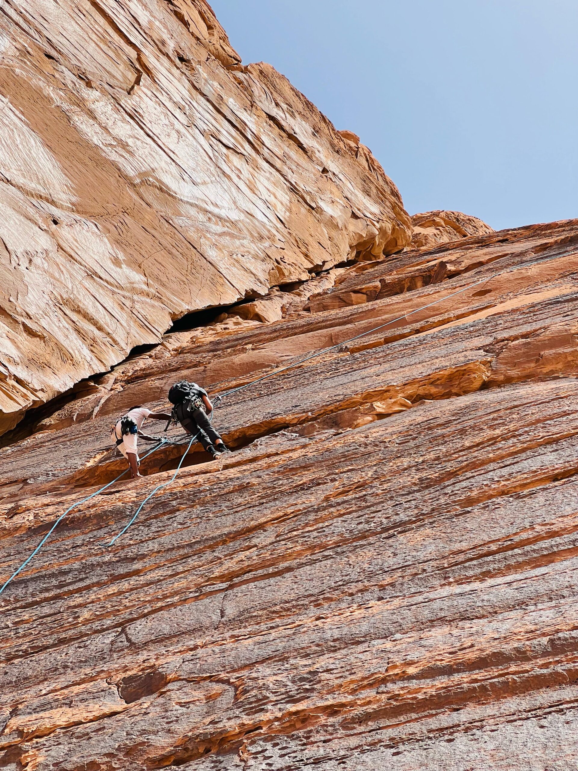 Desert trail in Wadi Rum