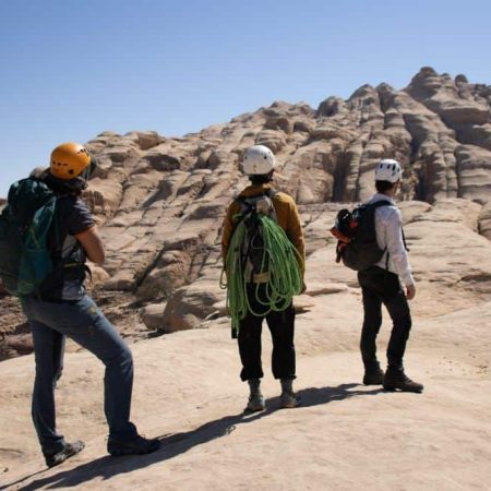 Rock Climbing Wadi Rum Jordan