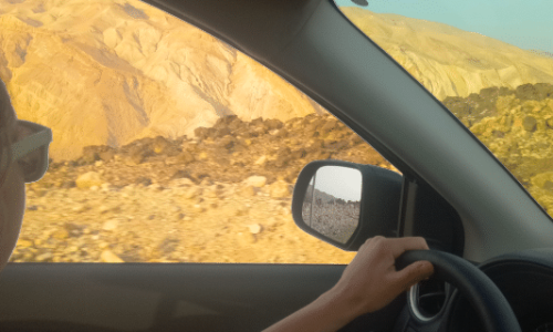 Getting to Wadi Rum by car is easy