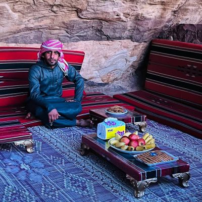 Bedouin breakfast wadi rum Jordan